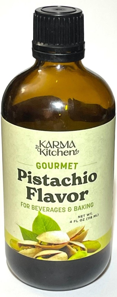 Gourmet Pistachio Flavor for Beverages & Baking by KARMA KITCHEN