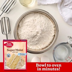 Super Moist Vanilla Cake Mix 13.25 oz 8 Pack Bulk Baking Supplies Dessert