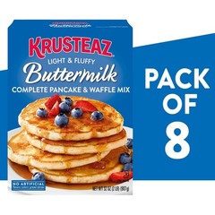 Buttermilk Waffle & Pancake Mix, 32 oz, Pack of 8^