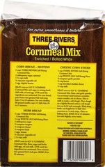 Three Rivers 5lb Cornmeal Mix Self-Rising White lily enriched fast ship