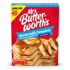 Mrs. Butterworth’s Buttermilk Complete Pancake & Waffle Mix, 32 oz