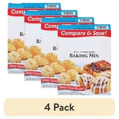 (4 pack) All Purpose Baking Mix, 40 oz Box