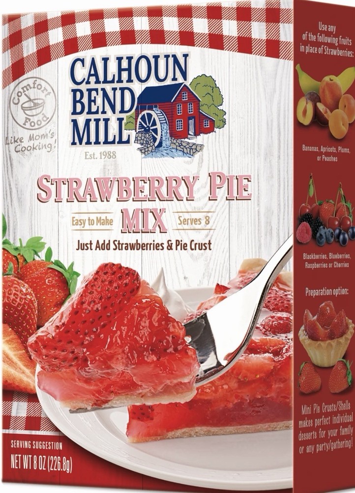 Calhoun Bend Mill Strawberry Pie Mix