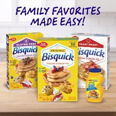 Betty Crocker Bisquick Pancake and Baking Mix, Original, Makes About 60 Pancakes