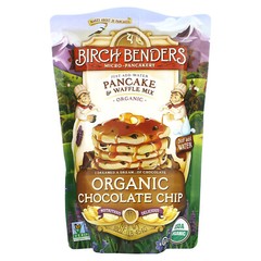 Pancake & Waffle Mix, Organic Chocolate Chip, 1 lb (454 g)