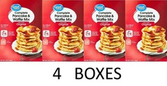 Great Value ORIGINAL Complete Pancake & Waffle Mix 80 oz box – 4 BOXES