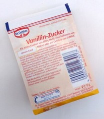 100x Dr. Oetker Vanilla Sugar for Baking 8g / 0.3oz