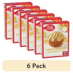 Lemon Poppy Seed Muffin and Quick Bread Mix with Streusel 14.5 oz 6 Pack