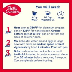(8 pack) Favorites Super Moist Chocolate Fudge Cake Mix, Holiday Baking, 13.25