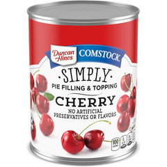 Comstock Cherry Pie Filling and Topping, 21 Oz. (Pack of 8)