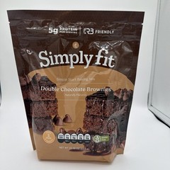 Melaluca Simplyfit Baking Double Chocolate Brownies, Or Double Chocolate Cookie