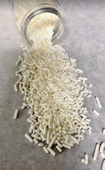 Sprinkles solid WHITE Jimmies – Special Kneads and Treats