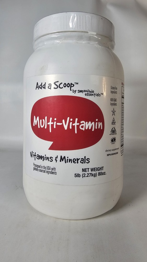 Multi-Vitamin Protein Supplement Powder 5 lb. Exp:9/10/2027