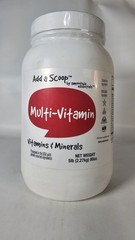 Multi-Vitamin Protein Supplement Powder 5 lb. Exp:9/10/2027