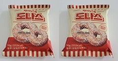 Korean Street Style Reminiscence Donuts CHUEOKUI DONAS 70g X 2pack