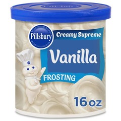 Creamy Vanilla Frosting Icing 16 oz Tub Cake Decorating Dessert