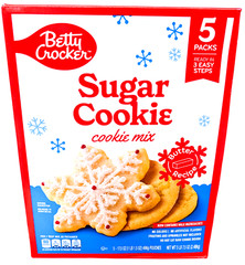 Betty Crocker Sugar Cookie Mix 5 Packs x 17.5 Oz EXP 08/2026