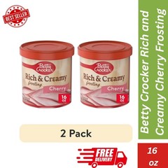 Betty Crocker Cherry Frosting 16 oz (2 Pack) – Free Shipping