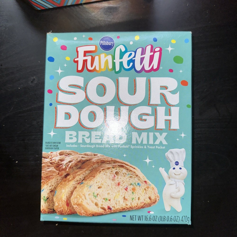 Funfetti Sourdough Bread Mix Limited Edition BRAND NEW IN HAND
