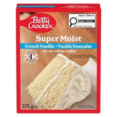 Betty Crocker Super Moist French Vanilla Cake Mix 375g Dessert Baking Sweet