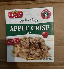 Loretta Grandma’s Recipe Apple Crisp Baking Mix, Apple, 8.5 oz, 9 Servings