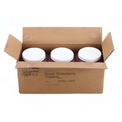 Jhs Strawberry Dessert Topping, 118 Ounces, 3 Per Case