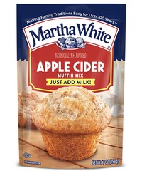 Lot Of 10 – Martha White Apple Cider Muffin Mix 7 oz Pouch Ea. Best By 03/2027