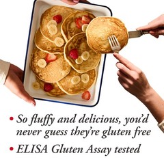 Gluten Free Pancake Mix, 24oz Pack of 4 Whole Grain, NonGMO, Kosher