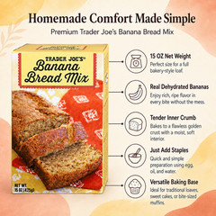 Trader Joe’s Banana Bread Mix 15 oz