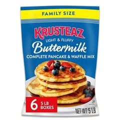 Fluffy Buttermilk Pancake Mix, No Artificial Flavors, 6-Pack