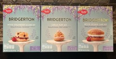 Betty Crocker Bridgerton Strawberry Scone Crème Puff Sponge Cake Baking Kit LOT