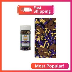 Mystic Sprinkles The Big Football Game Jimmy Mix 3oz Bottle (Purple, Black & Gol