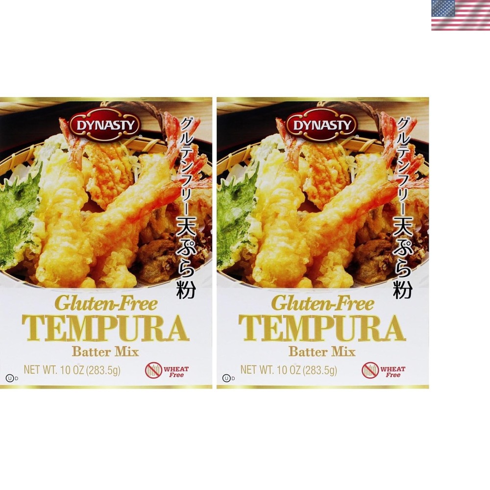 Savory Gluten Free Tempura Batter Mix, 10 Oz Pouch – Easy to Fry for Home Chefs