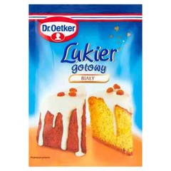 Pack of 3 Dr. Oetker Delicious Ready-Made White Icing – 100g 3.5oz