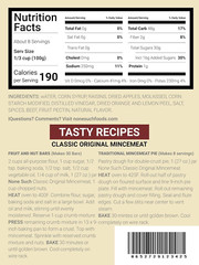 Classic Original Mincemeat with Raisins and Apples, 27 Ounce (Pack of 3)