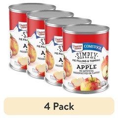 Pie Filling and Comstock Style 21 Oz Pack of 4 Cans