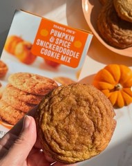 Trader Joe’s Pumpkin & Spice Snickerdoodle Cookie Mix 17.57 oz Kosher Exp 07/26