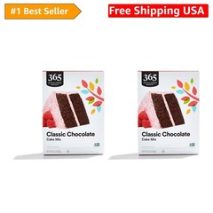Classic Chocolate Cake Mix, 15 Ounce Pack of 2