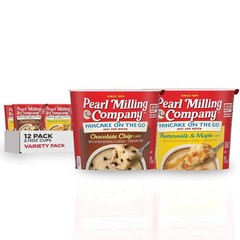 Pancake on the Go Cups 2 Flavor Variety Pack 2.11oz Cups 12 Pack)