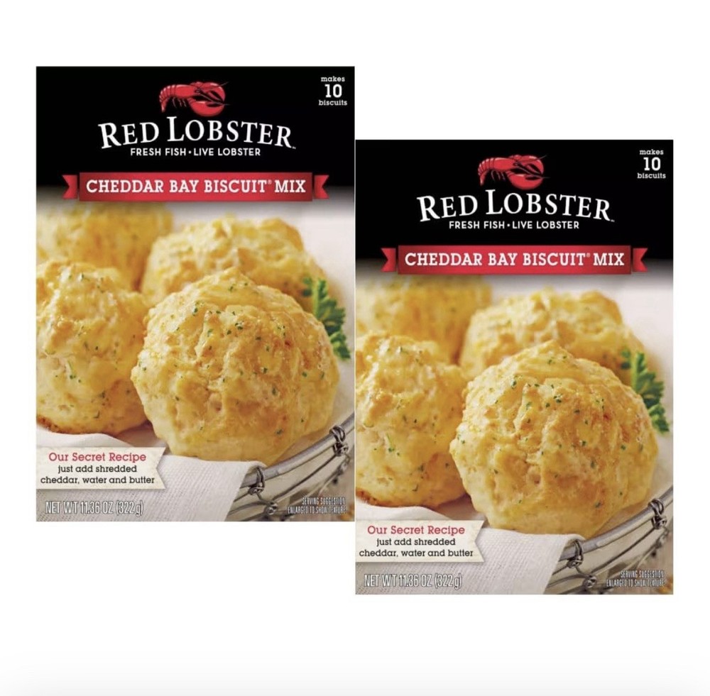 Red Lobster Cheddar Bay Biscuit Mix 11.36 oz, 10 Servings, Cheddar Garlic