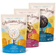 Gluten Free Cookie Mix 9.3 Oz – Sugar, Chocolate Chunk, Double – Vegan Treats