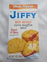 Jiffy Hot Honey Sweet & Spicy Corn Muffin Mix 7 oz – New Flavor – Exp 05 / 2027