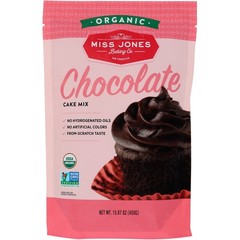 Organic Chocolate Cake Mix By Miss Jones Baking Co 15.87 Oz 6 Pack