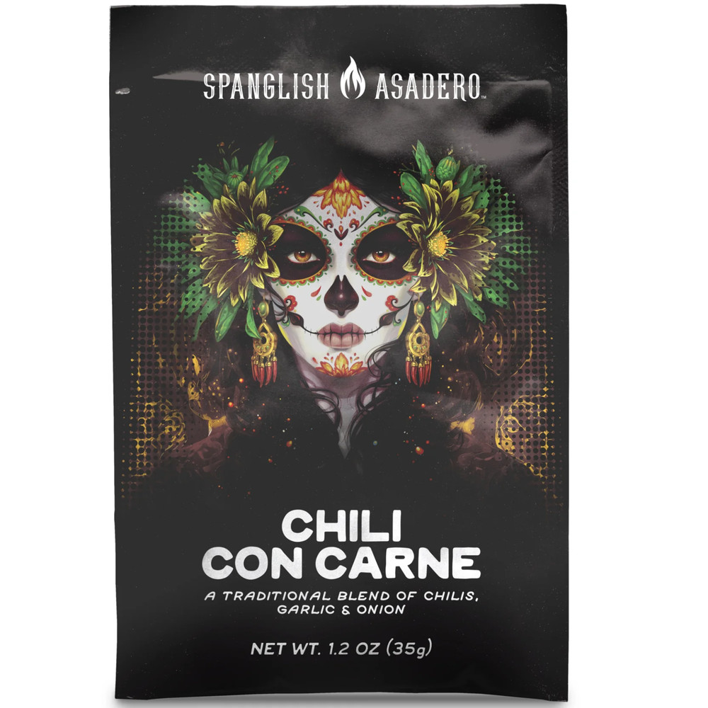 Spanglish Asadero Chili Con Carne Seasoning Blend with Chili Garlic Onion 2 Pack