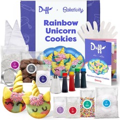 x Duff Goldman Unicorn Cookies – Kids Baking Kit – Cooking Kits with Premeasu…