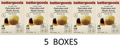 bettergoods Pancakes & Maple Syrup Muffin Mix GLUTEN FREE 15.6 oz Box – 5 BOXES
