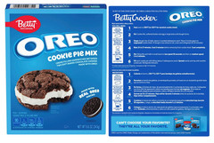 Oreo Cookie Pie Mix Baking Mix Made with Real Oreo (2 Boxes, 8.6 oz. each box)