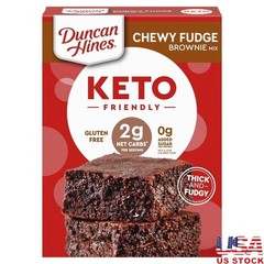 Keto Chewy Fudge Brownie Mix Gluten Free 2 Grams Net Carbs Sugar Free Baking Mix