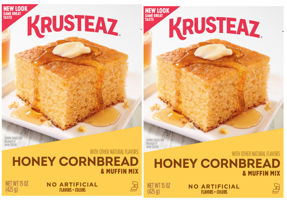 Honey Cornbread & Muffin Mix (2 Boxes, 15 oz. Each Box)