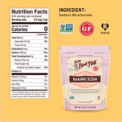 Baking Soda, 16oz 4 Pack